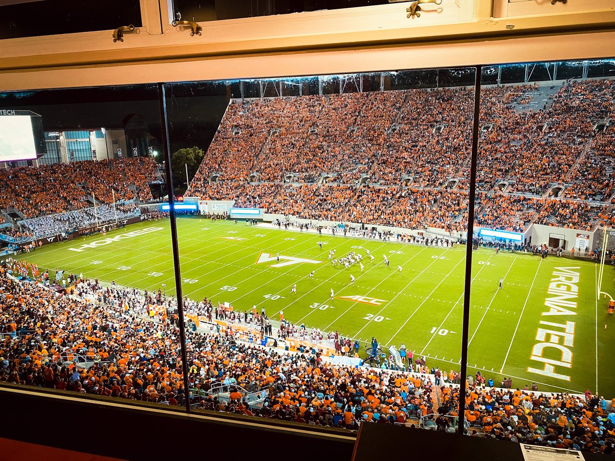 MikeSkovan's tweet photo. ππππ ππ¬π€ : Boston College at Virginia Tech
Lane Stadium | Blacksburg, Va.
#BCvsVT #Hokies βΊοΈπ¦π https://t.co/UvYtEGt1G6