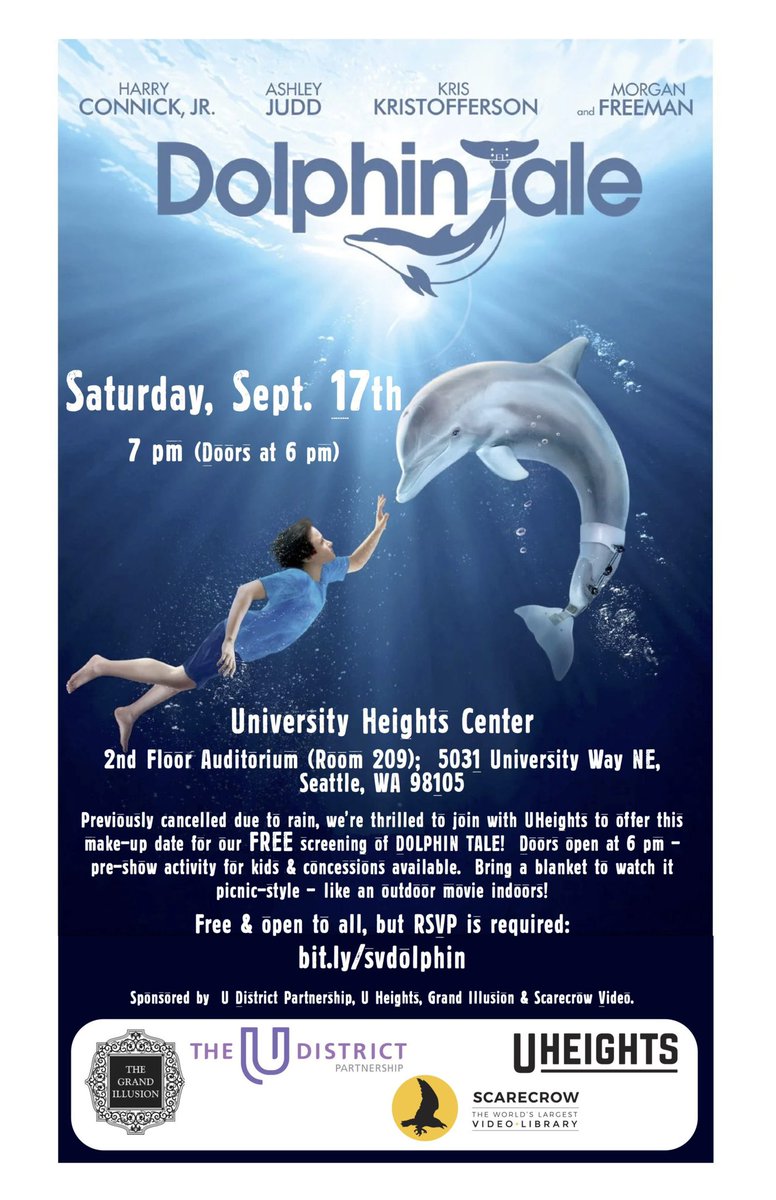 We’ll bring the popcorn cc: @gicinema <a href="/UDPartnership/">UDistrictPartnership</a> <a href="/U_Heights/">University Heights Center</a> <a href="/ScarecrowVideo/">ScarecrowVideo</a>