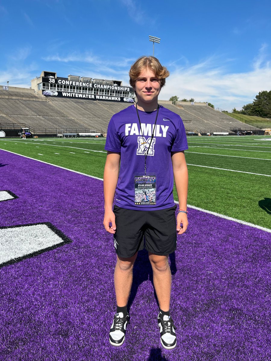 evan_grace7's tweet photo. Thank you @NPesik81 @Coach_Bullis for the game invite.  Amazing win.  Great to see what @WarhawkFootball is all about.  #PoundTheRock #GoWarhawks
@CoachBakerRMHS @RM_Mustangs https://t.co/QVM6fJ4Deo