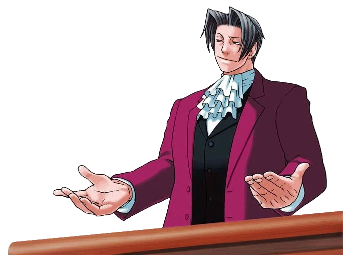 Corrupted3D's tweet photo. David really showed in the Edgeworth Outfit. #RDC2022 https://t.co/oH0JOdDwXo