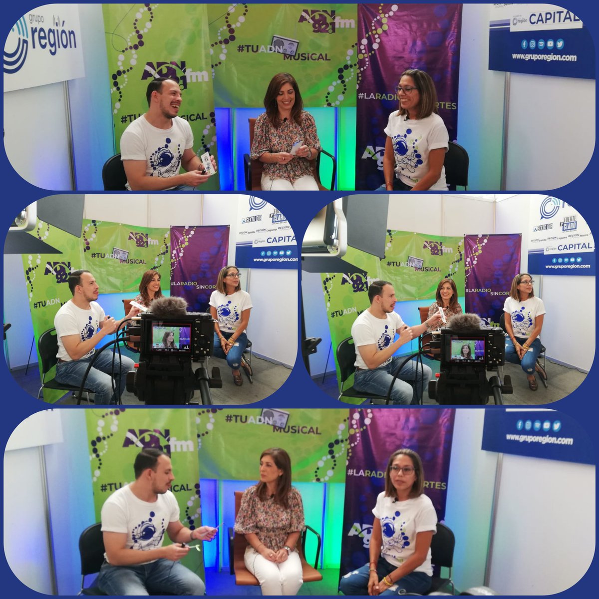 SofyCamil's tweet photo. Gracias amigos de #adn 92.1 FM #Saltillo #LaRadioSinCortes por la oportunidad de este espacio para hablar de la gran #FiestaDeLasLetras la @FILCoahuila 2022. https://t.co/FLbFImbUeT