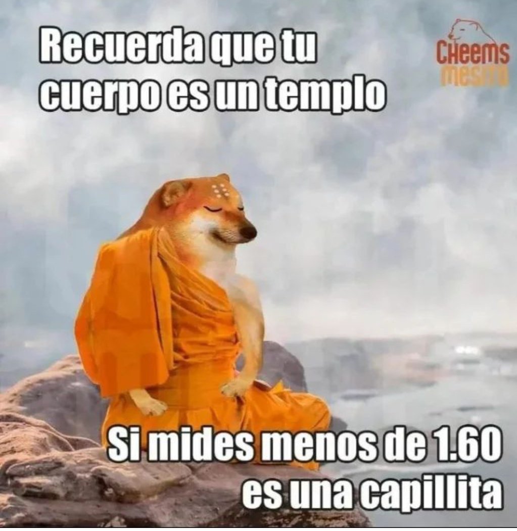 Me estoy riendo mal...