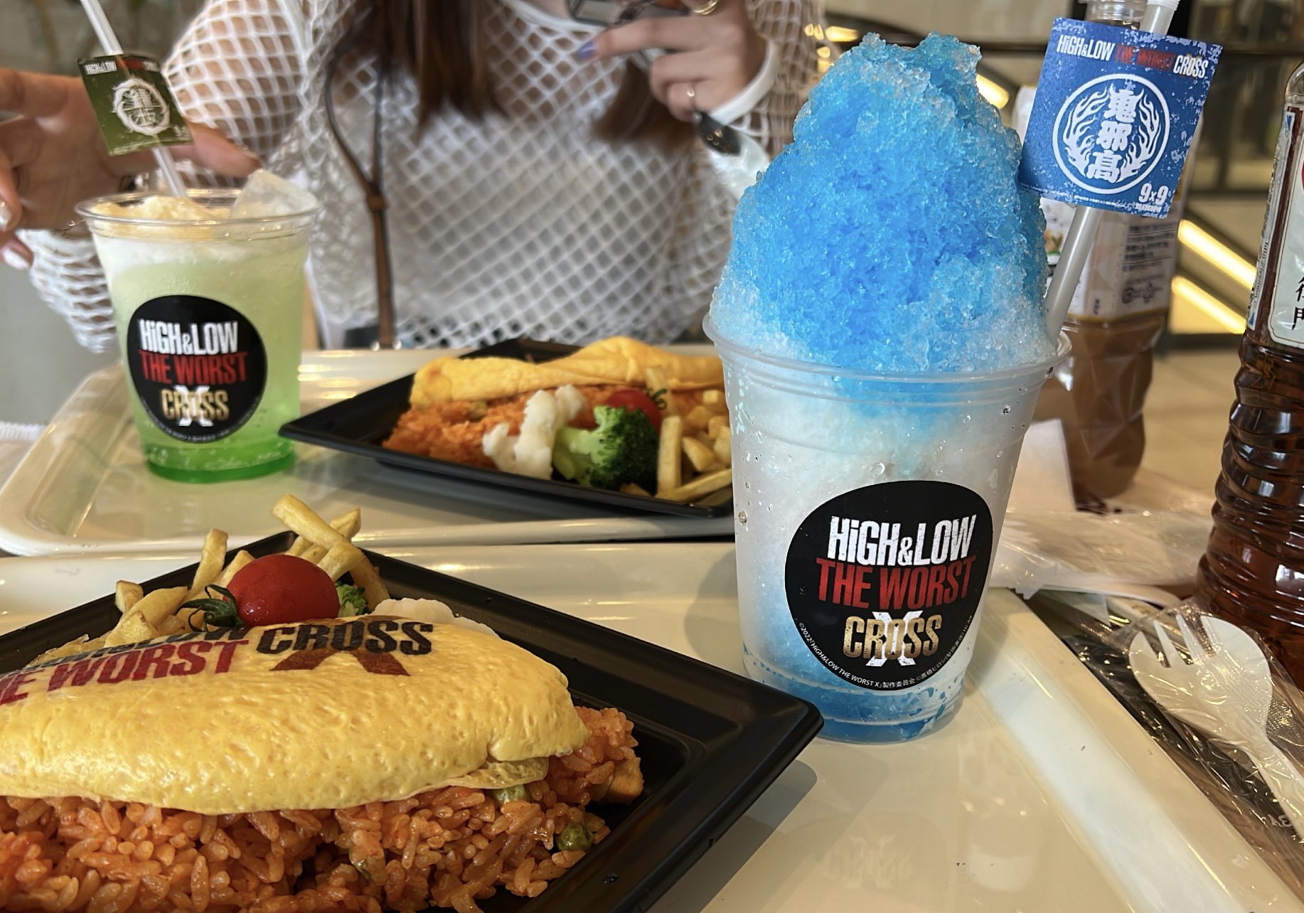 チエ High Amp Low The Worst X Cafe Amp Shop In Tokyo Skytree Town High Low The Worstx ハイロー 吉野北人 鬼邪高 シリーズ史上最熱オムライス かき氷 スカイツリータウン T Co 9wgwe5flqj Twitter