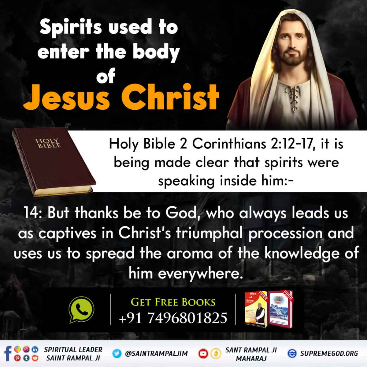 #UntoldTruthOfJesus

Sant Rampal Ji Maharaj

avatar on earth

north south east west
            Why do you wander around?
 All art of Satguru Sahib.
                  Hari Aaye Haryana Nu