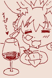 ちかごろのらくがき1
ぺろぺろうさぎ 