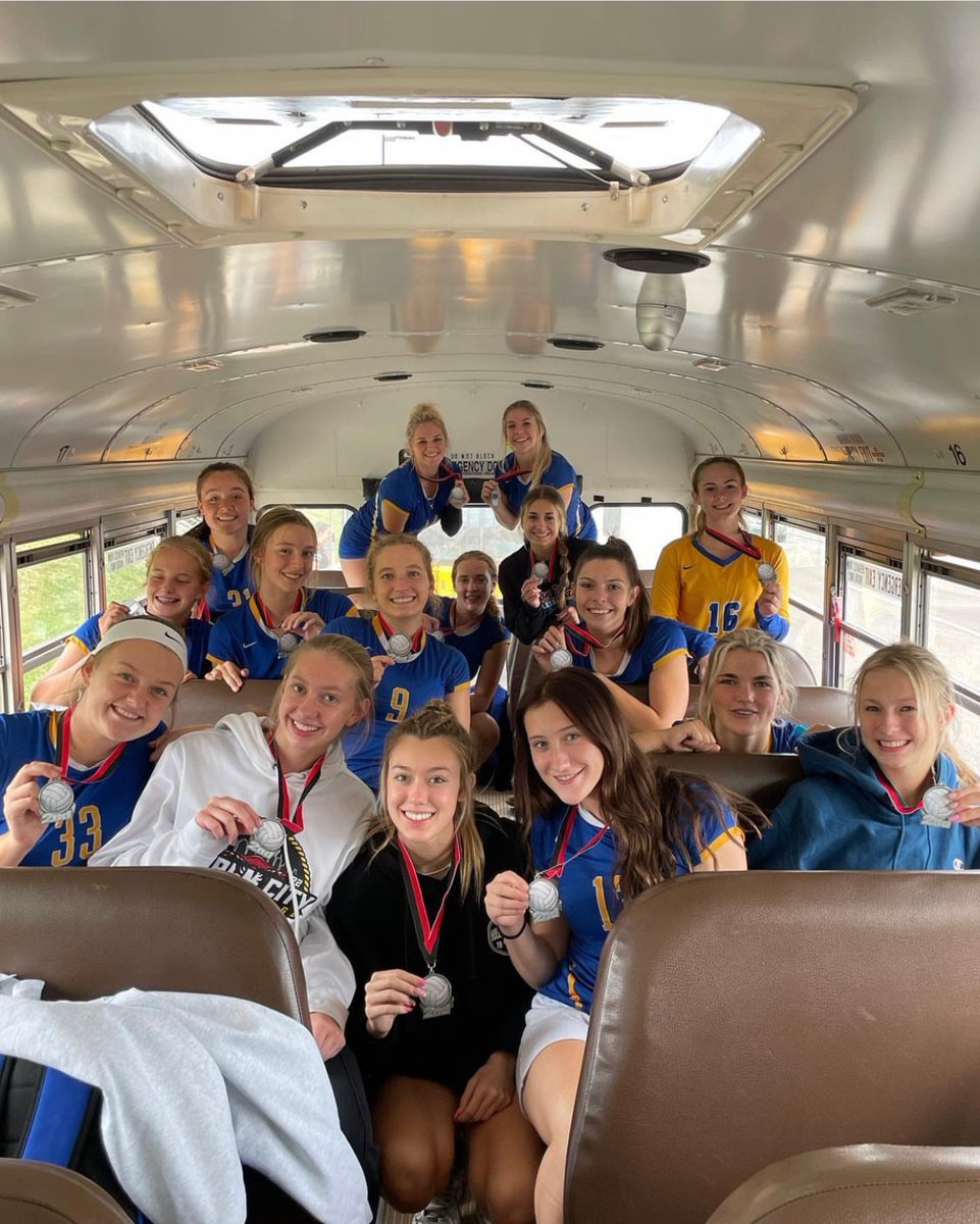 Abby_Tucker2025's tweet photo. We finished second place today in the USC tournament. It was a hard fought battle in the championship but we played a great day of volleyball!!🏐 #cmvb https://t.co/K622uPQeEb