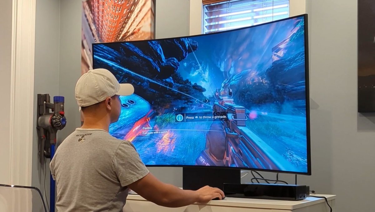 pewx31's tweet photo. This 55" gaming monitor is in a league of its own! Check out my review of the Samsung Odyssey Ark https://t.co/y1j1fjqrzi
@socialitebooks @BestBuyCanada #gaming https://t.co/taFi9pzs9T