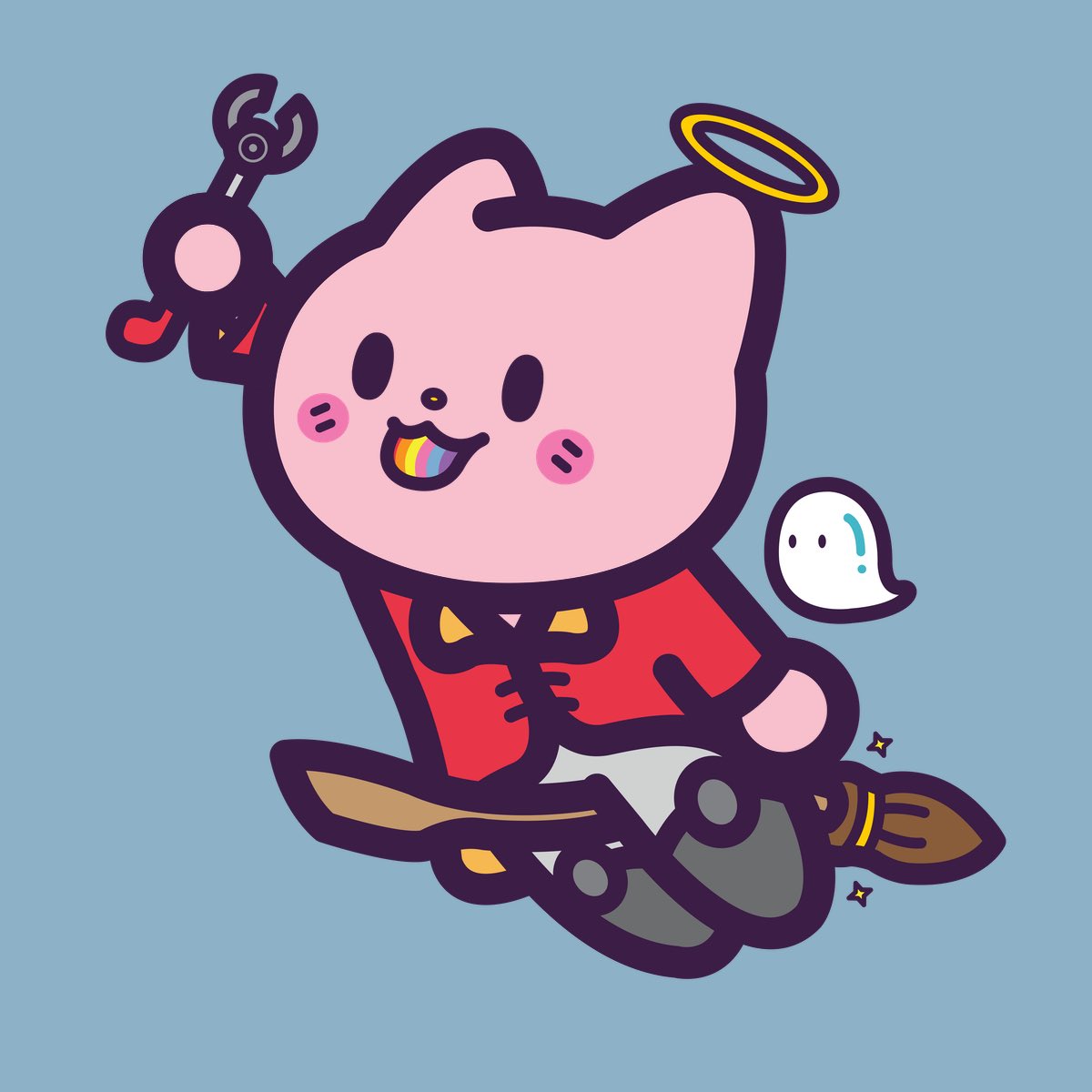 So excited to see more heroes being revealed! This wizard meow has just been minted! 

Someone told us wizards are pretty rare 👀
