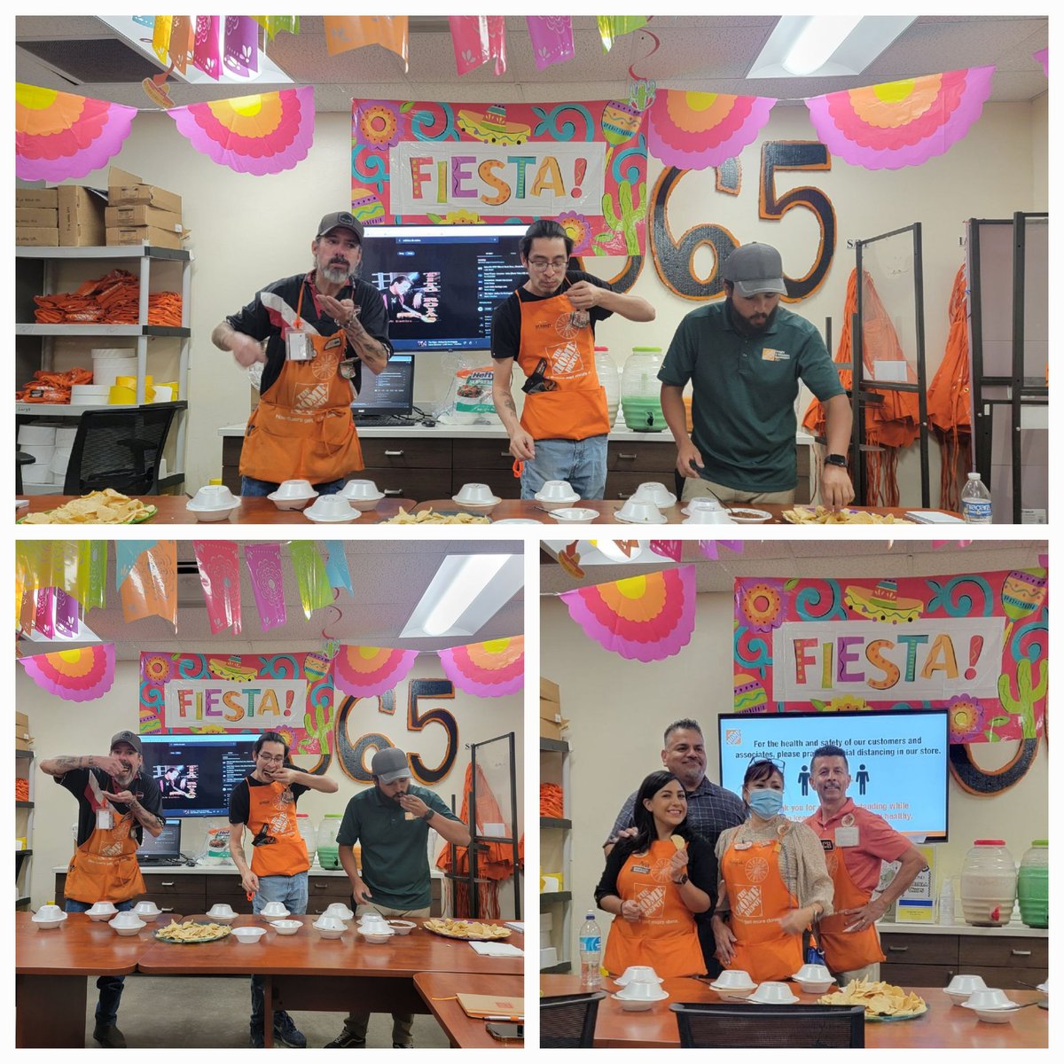 0522 First Annual Salsa Competition was a huge success! Thank you to all who participated! Top 3 winners will be announced on Monday.
@Fuerstenberg15 <a href="/HdSpecialty/">HD Specialty 0522</a> <a href="/JAMMartinez1323/">Ana Martinez</a> <a href="/raquelrr34/">Raquel Ramirez</a> <a href="/JosephZubia2/">Joseph Zubia</a> <a href="/krys_ann88/">Krystal Mora</a> @BHD522 <a href="/HomeDepot0522/">Home Depot 0522</a>