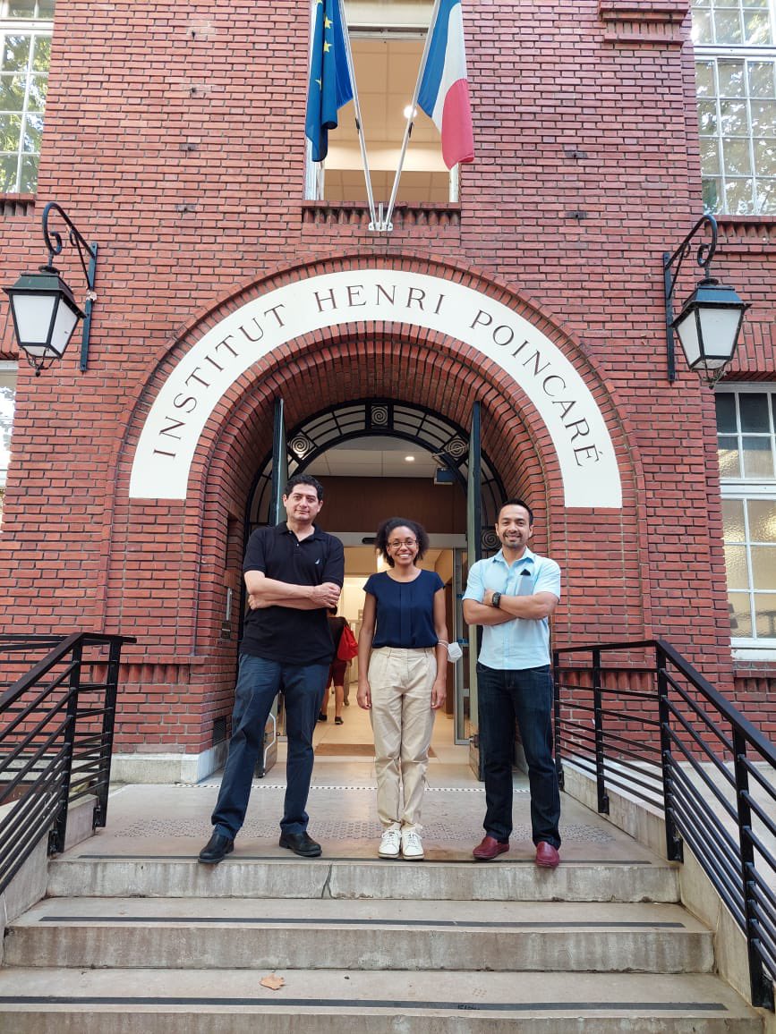 Bonita experiencia en París representando a ESPOL en el “Encuentro de Matemáticos Ecuatorianos en París” organizado por @Amarunciencia
