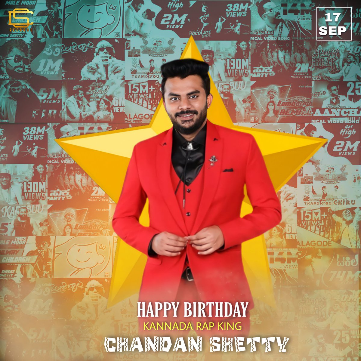 swamy_shree's tweet photo. 5 days to go #birthday  #chandanshetty #kannada @chandanspshetty #HappyBirthday https://t.co/rlnMfO1akE