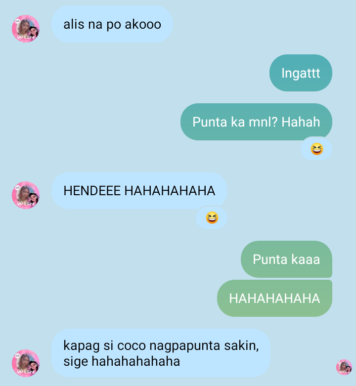 ShakeniCoco's tweet photo. Pilitin niyo nga siya HAHAHAHA tatampo kay coco eh @_lunahhh 
EMENEL NA KASIII HAHAHAH https://t.co/BHB2hVIzhv