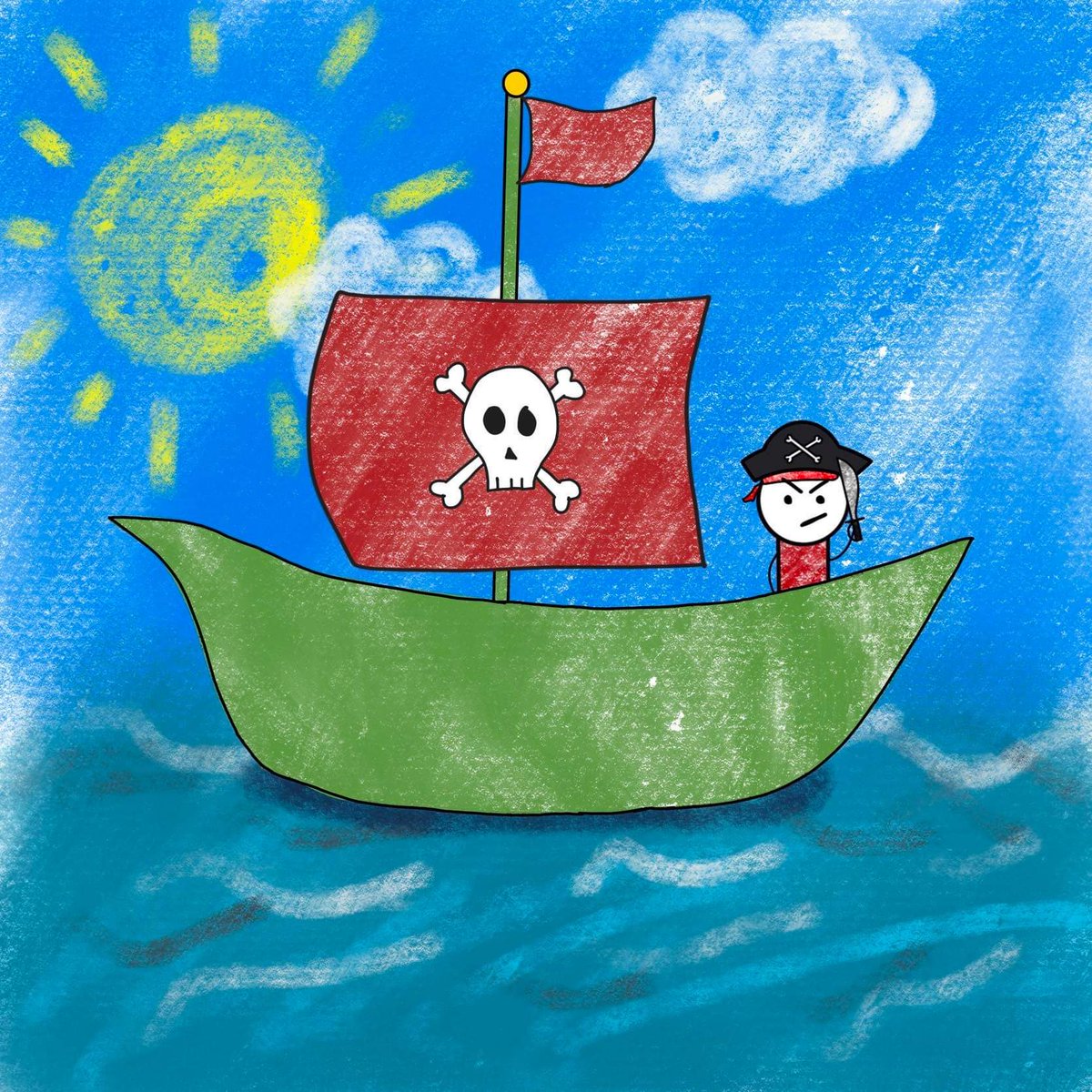 0piratesNFT's tweet photo. Reworked the mother fuckin art LFG I think this looks cleaner than the previous one LFG take over
Welcome to the pirate Boat RRRR
😉
#pirate #NeverGiveUp #artrework #letstakeover #nftart #SolanaNFT #RRRRRRRR #ABC https://t.co/zNX2N5agsf
