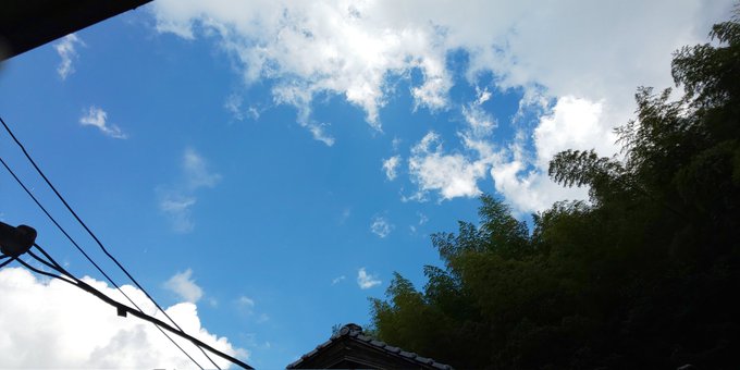 この天気で雨…だと? 