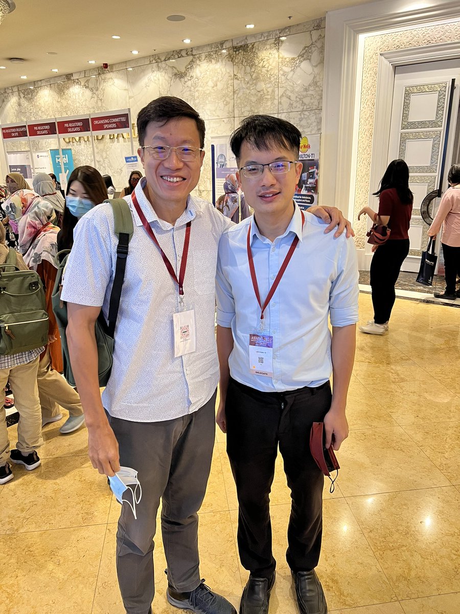 lzyii's tweet photo. A very fruitful #ASMIC2022 meeting experts from around the world in person and learning from them!
@leejanhau @tomoko_ICU and @avkwong https://t.co/johR6pLXtg