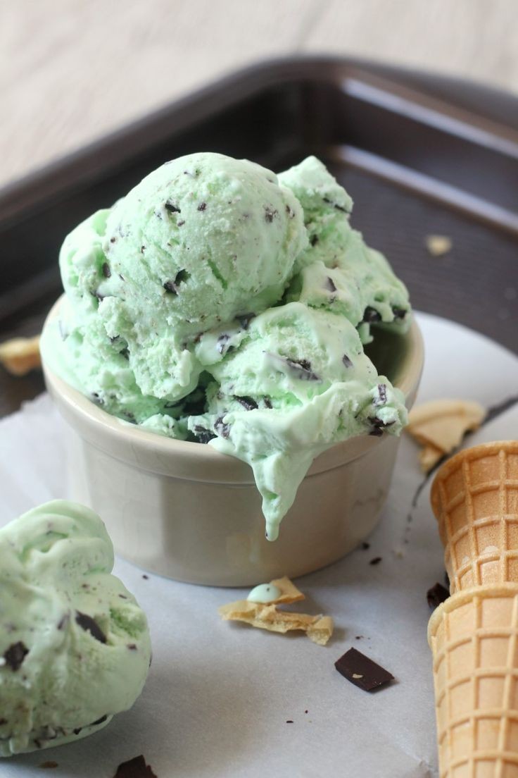 Mint Chocolate Ice Cream