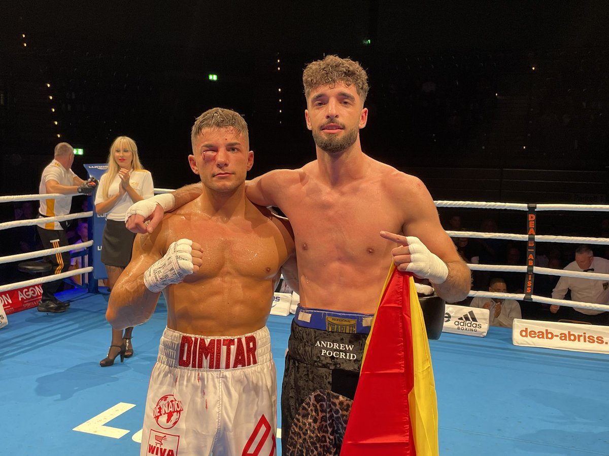 6-0-0(6ko)
Ganamos por ko en el 2º asalto.
Muchísimas Gracias por el apoyo, sobre todo a los que me daban por muerto.
Que comience lo bueno🔥🔥