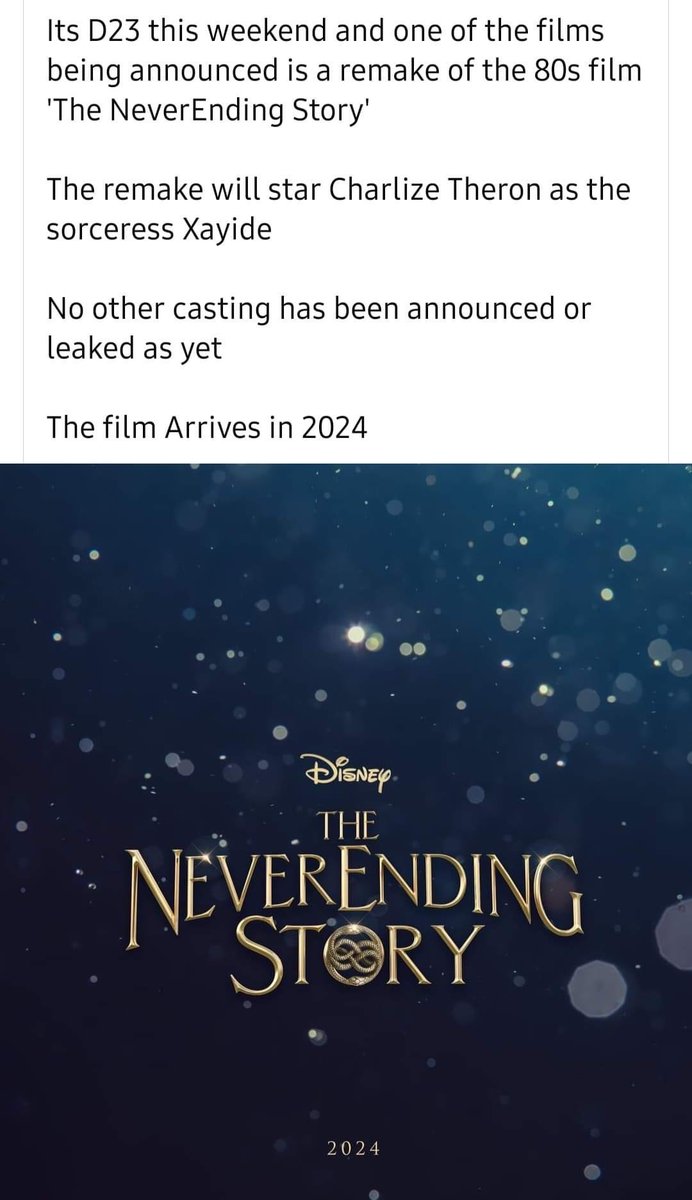 MatAuryn's tweet photo. Nerd Rant incoming:

1/ I keep seeing people whine about "ruining the original." 

I'm actually optimistic, because the Neverending Story film from the 80s WASN'T THE ORIGINAL. https://t.co/UjZTo6h7mo