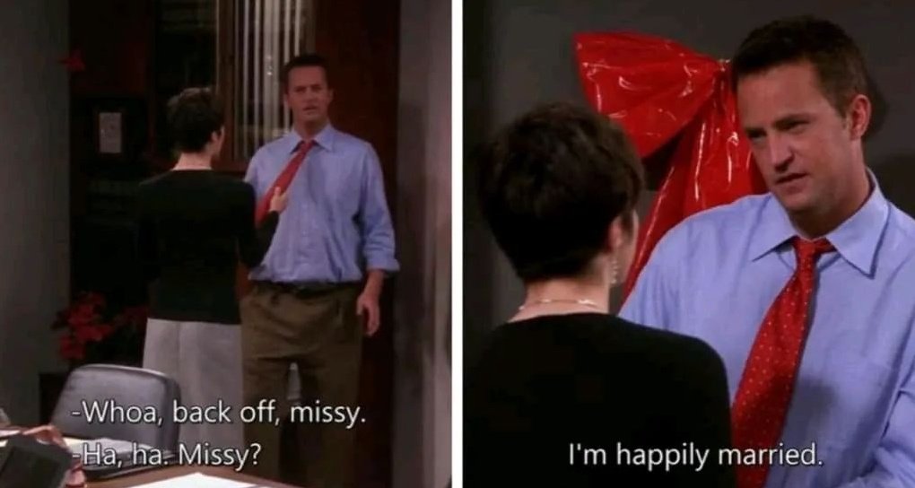 friendsxpro's tweet photo. When Chandler passed his test successfully https://t.co/dOCuSnVFyn
