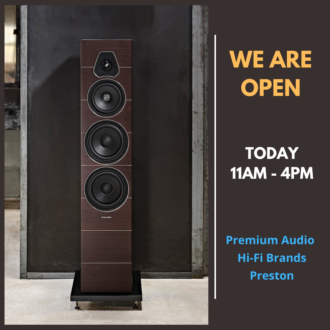 vinylgrooveaud's tweet photo. Our #preston showroom is open today #sunday 11:00am-4:00pm for the #bestadvice &amp; #premiumaudio &amp; #hifi system demos:

https://t.co/I0DkF7m3eT
 
#regaresearch #hana #naimaudio #focalheadphones
#chordaudio #chordcables #hegel #mcintoshlabs #sonusfaber #bluesoundhifi #innuos #sonos https://t.co/iYavghEPKW