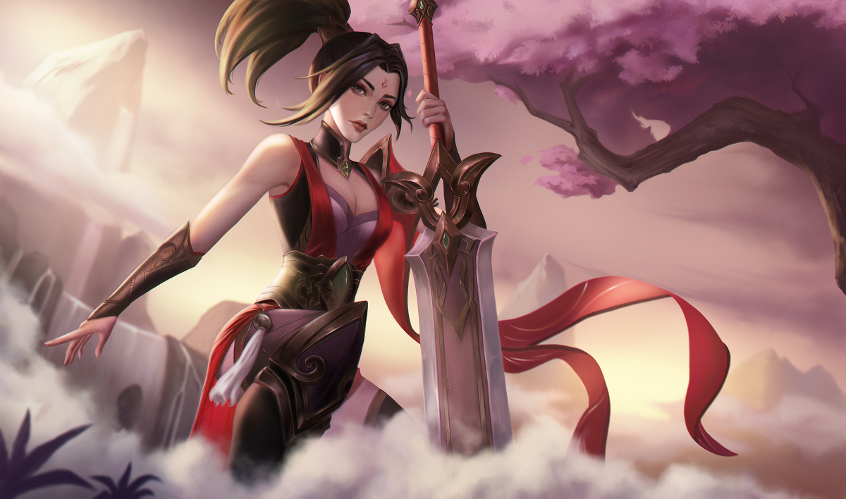 MoarlYang's tweet photo. 英雄联盟-玉剑传说-锐雯 #英雄联盟 #同人 #LeagueofLegends #game #绘画 #锐雯 https://t.co/6S6qWXkgTD https://t.co/ndeEzl8xE2