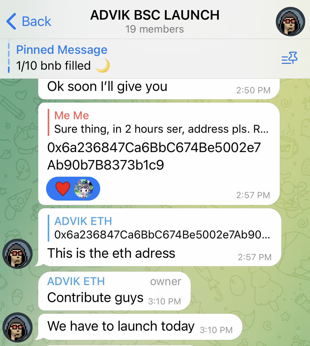 @Advik_eth <a href="/DaSheriffCrypto/">𝗦𝗛𝗘𝗥𝗜𝗙𝗙 💵</a> @Advik_eth My tx here for the eth investment 

0xc38fabf5fcae37f889af46d0959d5779b4c7dc8ef239b0bb4da7845317d416c3

Sent 0.098Eth