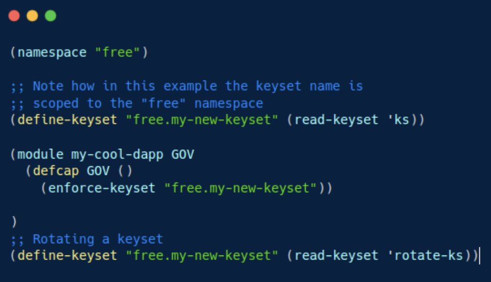 ozlem_dt's tweet photo. #KADENA &amp; #PACT 4.4💎

As of Pact 4.4, all newly defined key sets will need to be namespaced forward🌀
@kadena_io @KadenaGreece @Divine_KDA @KDA_Ben https://t.co/ek97hPYFFH