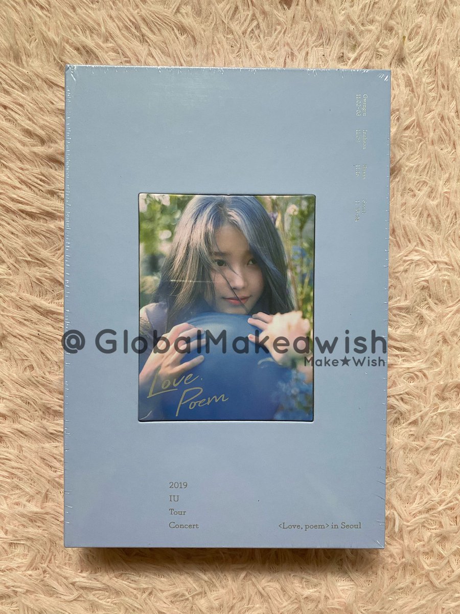 GlobalMakeawish's tweet photo. ✅[พร้อมส่ง] #IU  ︴DVD Love poem︴*ไม่แกะซีล (ลูกค้าเทงับ)

↳2200
↳📦รวมส่ง

สนใจเด็มโลดดด
#ตลาดนัดIU #ตลาดนัดไอยู https://t.co/jsKlJsXH1I
