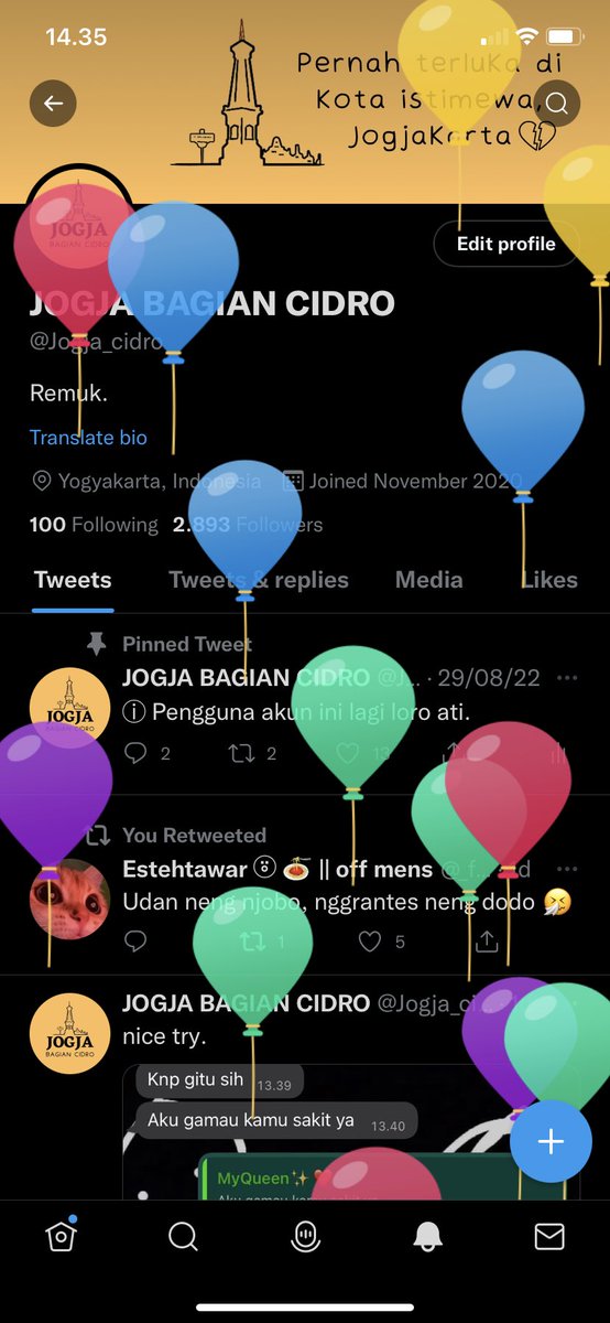 Jogja_cidro's tweet photo. terima kasih. https://t.co/JC3WbXx5OU