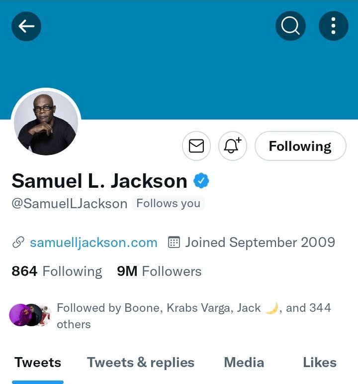 shadowknightdk's tweet image. Samuel L. Jackson replied to my tweet and also followed me, omg I don't know what to say, it's amazing!!!