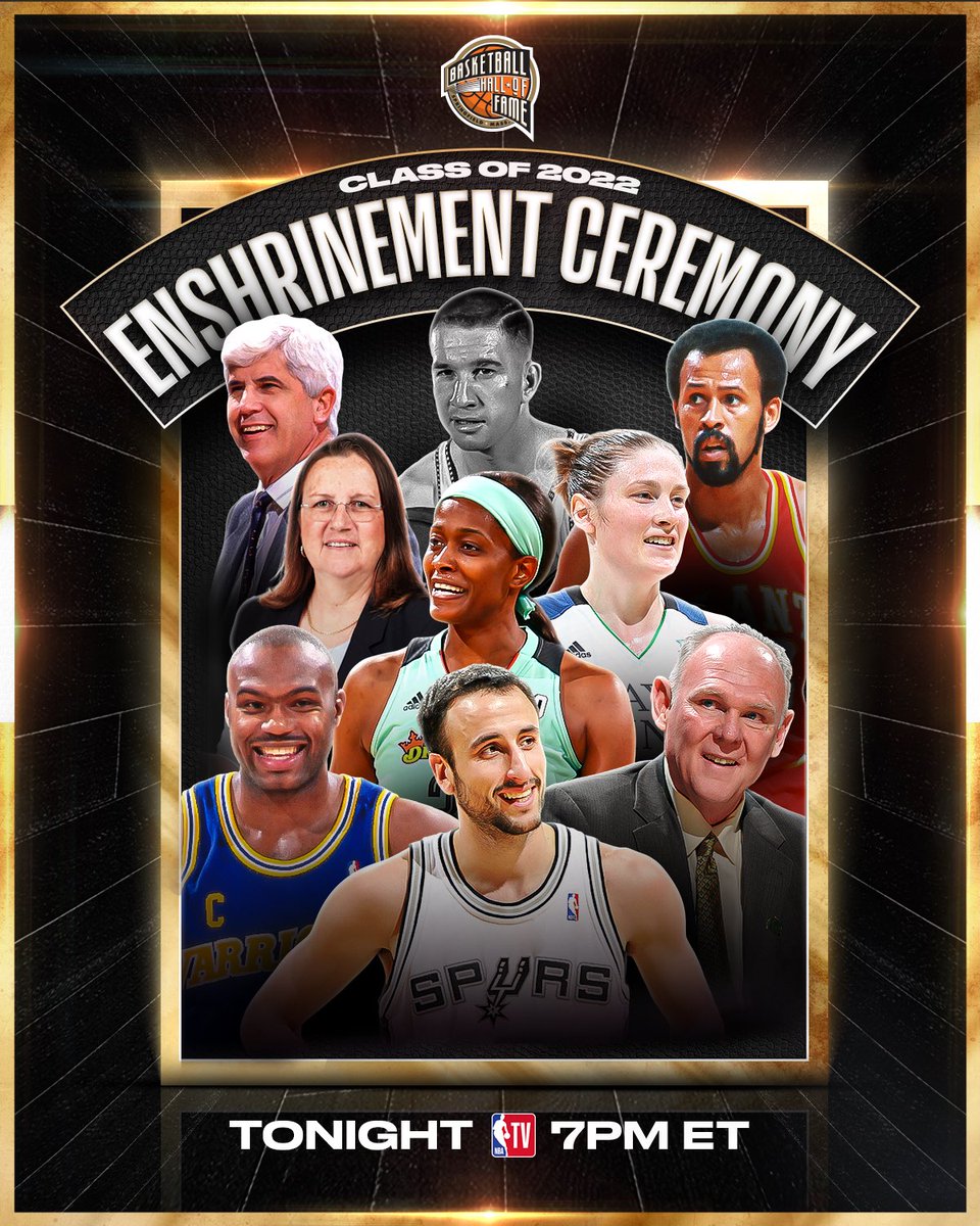 NBAspain's tweet photo. Los nuevos miembros del Salón de la Fama #22HoopHall https://t.co/5mHpkAasl2