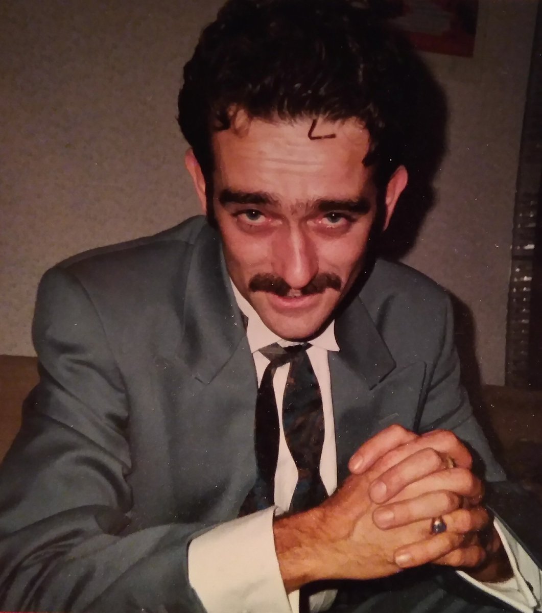 Remembering dearest Patrick McEnery. 17 years since I kept vigil with you through your last night on earth and held you as you slipped away so peacefully in the early hours of 11 September 2005 at just 46 years young. A genuine original. The best of men and the best of friends 🌹