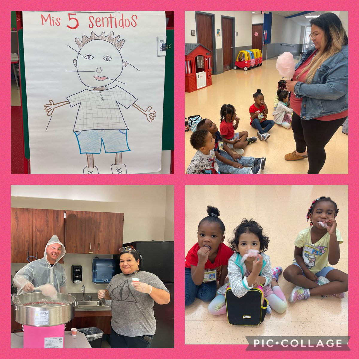 MaestraLawson's tweet photo. @LawsonECS students using all 5 senses with a cotton candy snack thanks to @NashOntario @kimberlynblank1 @ElopezElizabeth @MrsYougas @MrJustin2016 #Lawsome #MyMISD https://t.co/Cjm6c056u2