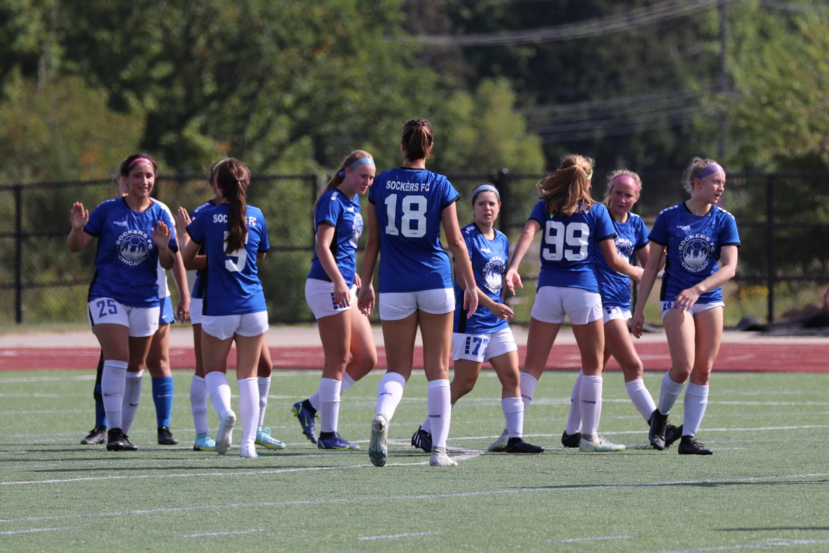 SockersU19's tweet photo. Great first game of the season today 4-1 win vs Nationals blue! Back at it tomorrow vs Nationals Gray at 12pm EDT. 
Goals 
@emilyrossi101 (1) @JuliannaDe assist
@nadia__ramadan (3) @eliza_luttrell and @emilyrossi101 assit https://t.co/dpNZQpRZGH