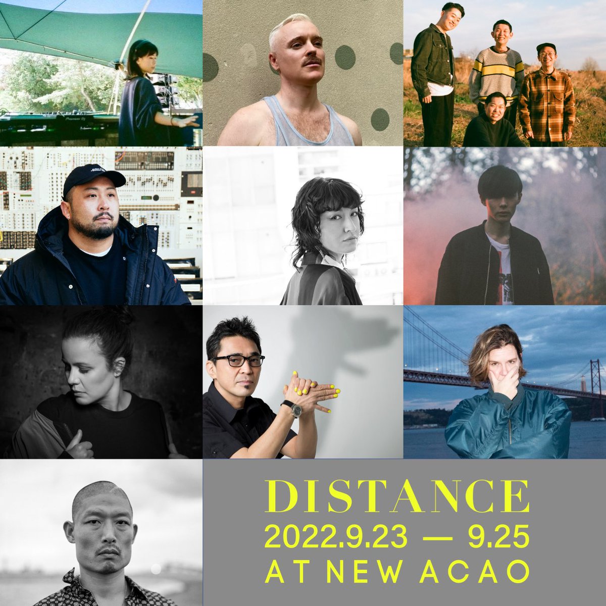 Distance___fest's tweet photo. <DAY1>
9月23日(Fri.)13時 〜 24日(Sat.)13時
開場|Open:23日(Fri.)11時
開演|Start:23日(Fri.)13時
閉演|Day1 Close:24日(Sat.)13時
#Akie #Cormac #CYK #DSKE #MAYUDEPTH #SEKITOVA #Steffi #Takkyuishino #Violet #¥ØU$UK€ ¥UK1MAT$U #DISTANCE2022 https://t.co/CpH69TwZCy