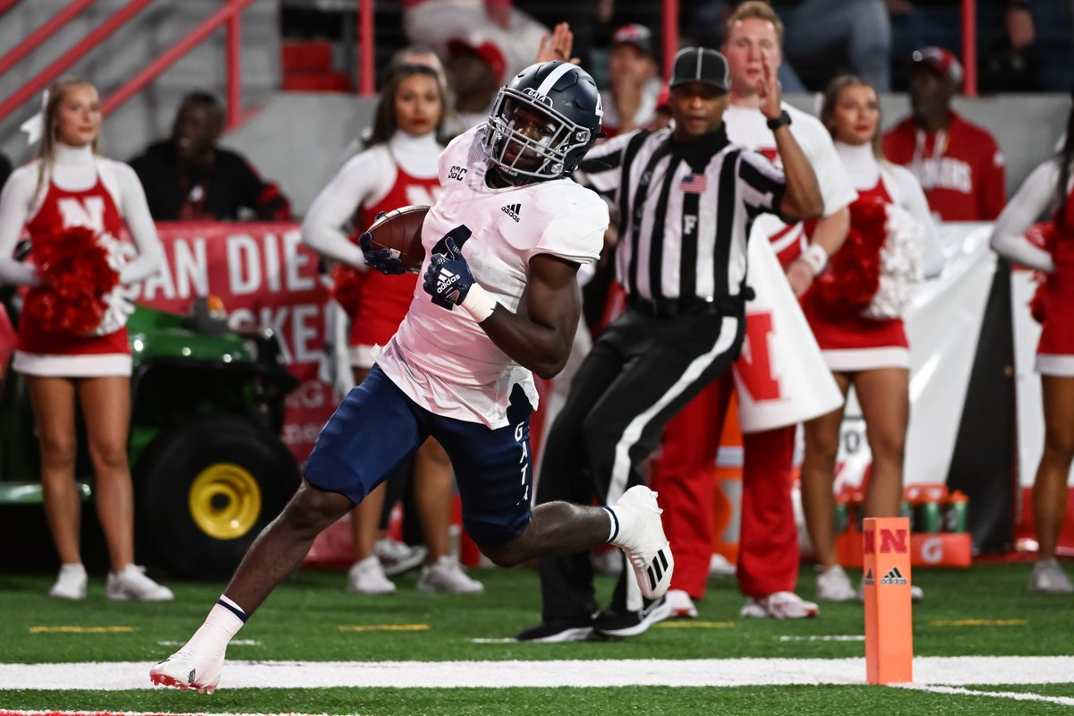 CBSSports's tweet photo. Add on Georgia Southern going on the road to defeat Nebraska! ☀️ https://t.co/LA0b4j18Kj
