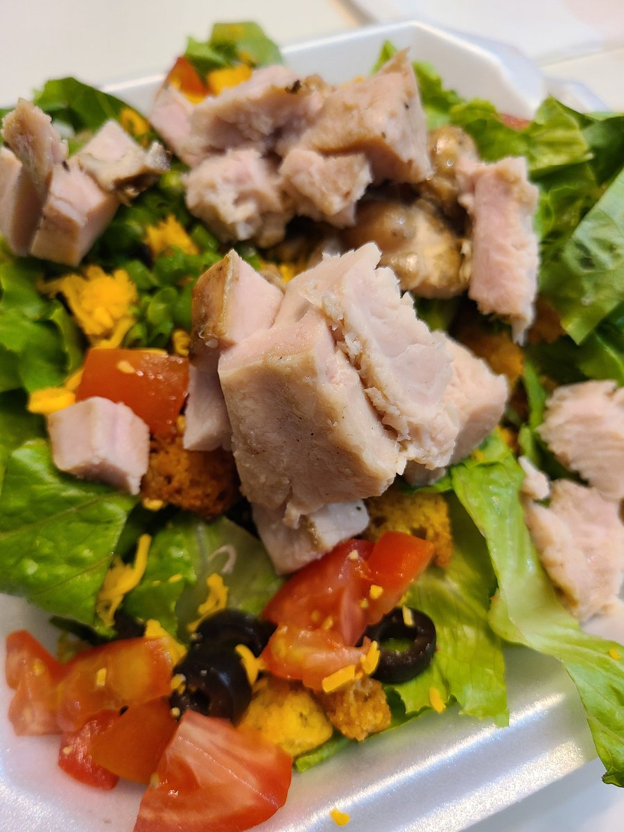 Turkey Salad delivered tonight by <a href="/joesrealbbq/">Joe's Real BBQ</a>