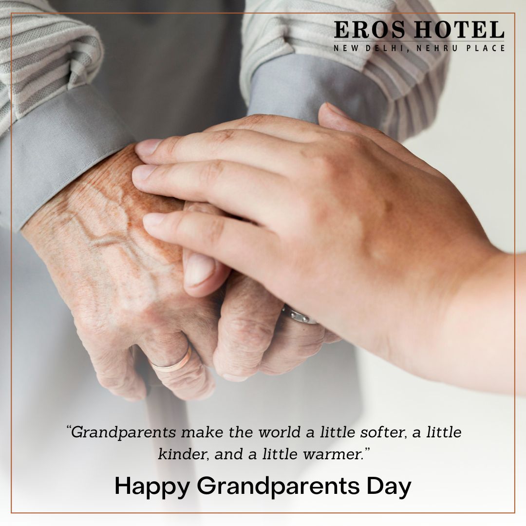 eroshotelnd's tweet photo. #HappyGrandparentsDay
Eros Hotel wishes every one a Happy Grandparents Day. Make this day a perfect time to tell your grandparents how much you love them.
#ErosHotelNow #Blooms #SinghSahib #EmpressOfChina https://t.co/w4DhsqcvpL