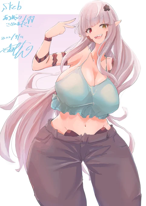 skeb完 