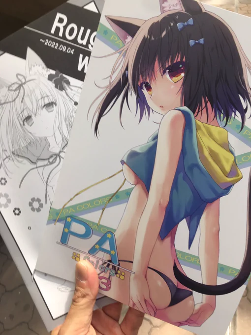 カンブリア大爆発振りに七尾奈留ぱん先生の本買いました(初めてコミケに行った目的が先生の本買いに行く為だった過去) 