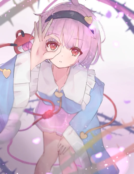 この目であなたの心まで視てあげます#東方Project #古明地さとり 