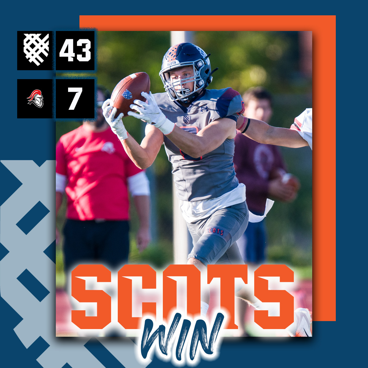 Macalester Athletics (@macalesterscots) on Twitter photo SCOTS WIN! Two games, two wins so far in 2022. #ScotsWin #GoScots #heymac <a href="/MacalesterFB/">Macalester Football</a> SCOTS WIN! Two games, two wins so far in 2022. #ScotsWin #GoScots #heymac <a href="/MacalesterFB/">Macalester Football</a>