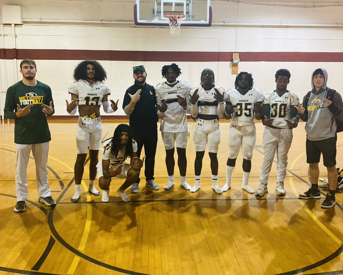 Coach_Eisenberg's tweet photo. Great team win tonight! Love watching these guys fly around and compete! Even better when we get 2 INTs and a Fumble Recovery! There’s a reason we call ourselves the #JackBoyz! Time to get back in the lab for next week though! #MonarchMade https://t.co/sGLwW0II1U