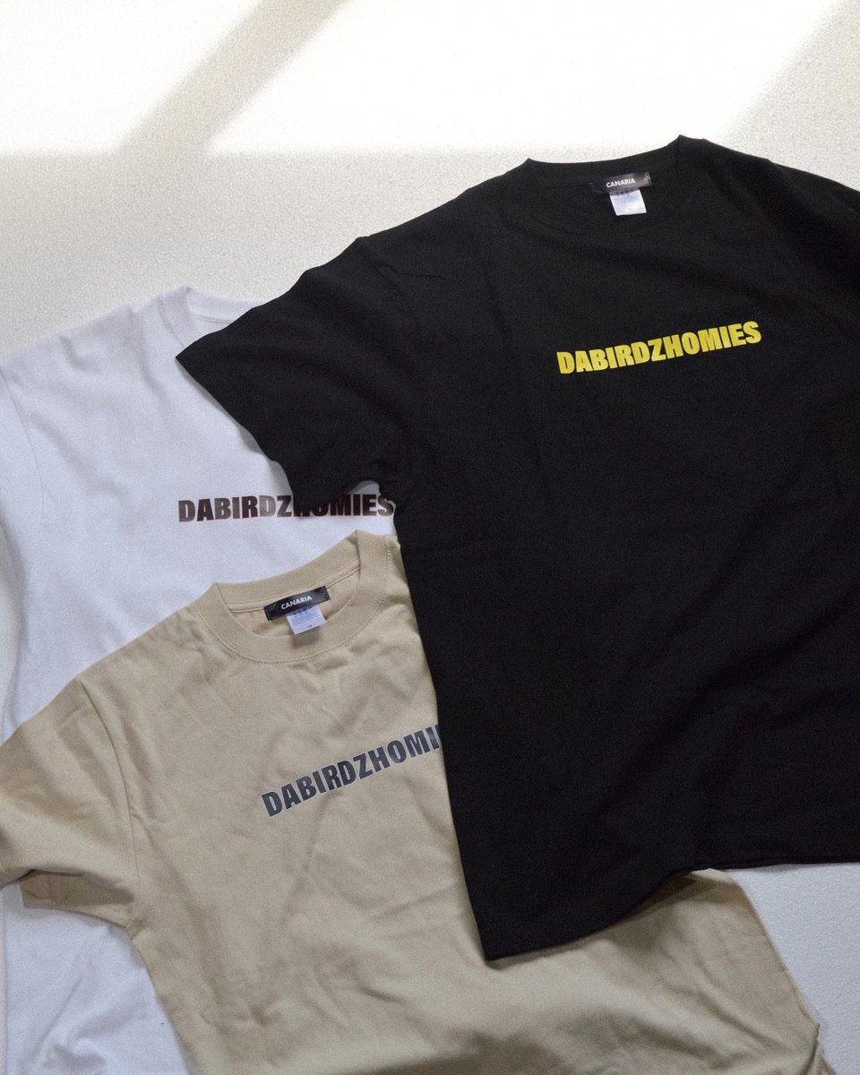 MARKERBIGWM's tweet photo. CREW TEE AVAILABLE NOW🦅
数量限定販売👽
#DABIRDZHOMIES https://t.co/xywGjpsoGH
