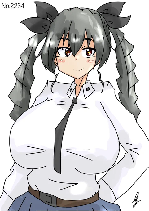 [頼れるアンチョビ]#1日1ドゥーチェ 