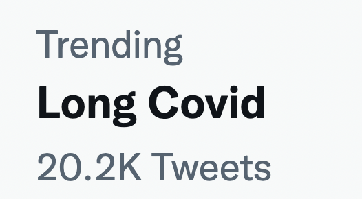 Let me be absolutely clear, we're warning the world because no one else will. 

Do not stop talking about what this disease did to your life. #LongCovid