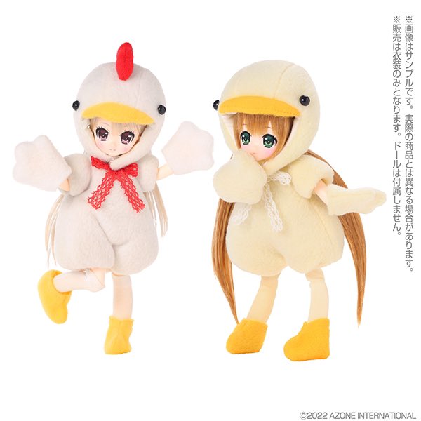 ひよこさん専用！ 新作衣装】 ☆ #DS67 展示&先行発売中☆ 「1/12 ピコDひよこさん衣装