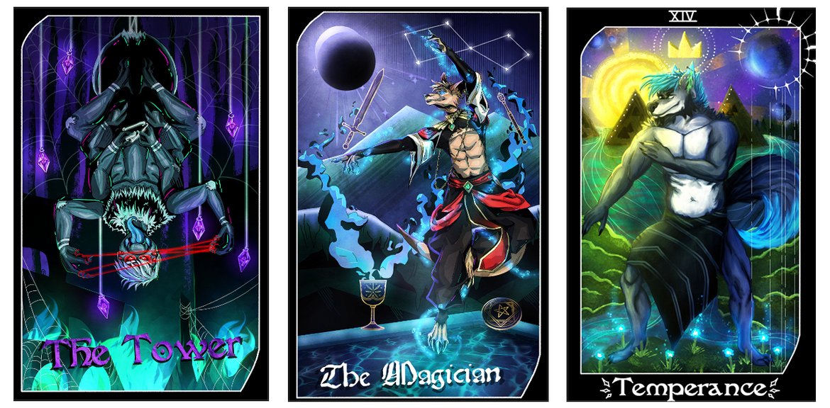 CaaaarrrrllArt's tweet photo. 🐲✨ Subtember Tarot Card Art Giveaway! ✨🥳
The rules for entry:
• Follow, Retweet, Like the post!
• Comment down below with a **SFW** Reference Sheet
Winner gets a Tarot Card in either my Inked/or Painted style -- choice can be made after contact
Winner will be drawn on 9/30! https://t.co/XyGrGW3MrM