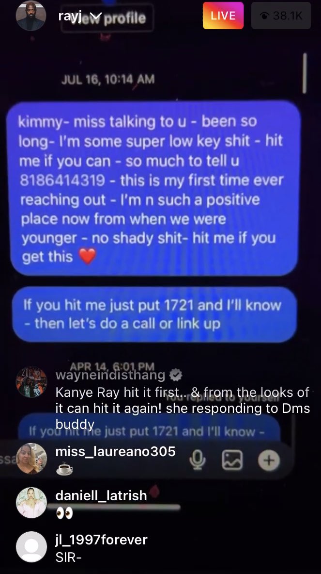 BlockTopickz's tweet photo. Ray J scrolled up too much on his Kim DMs https://t.co/ptw5VtMdxD