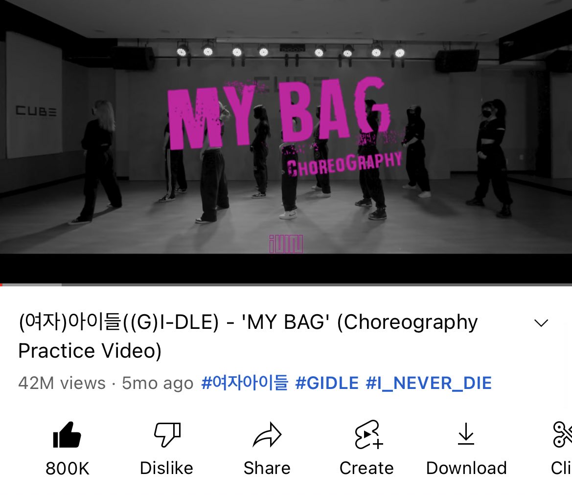 Yeh Shuhua 🐺 on Twitter "RT Gidle_updates 📹[YouTube] G_I_DLE ‘My